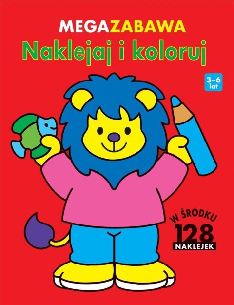Megazabawa. Naklejaj i koloruj Megazabawa. Naklejaj i koloruj
