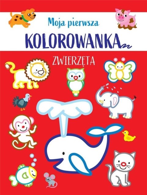 Moja pierwsza kolorowanka. Zwierzęta Moja pierwsza kolorowanka. Zwierzęta