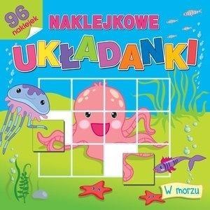 Naklejkowe układanki. W morzu Naklejkowe układanki. W morzu