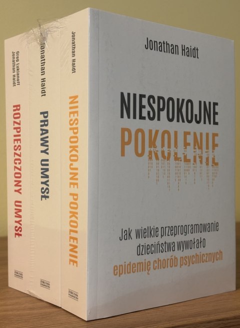 Pakiet Niespokojne pokolenie / Prawy umysł / Rozpieszczony umysł