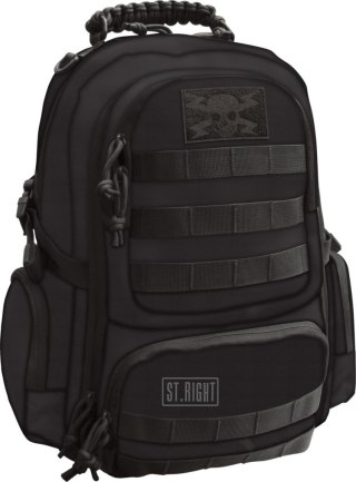 Plecak 4-komorowy Military Black