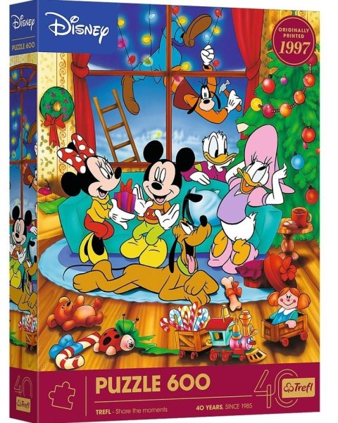Puzzle 600 Myszka Miki i Przyjaciele Święta Disney Puzzle 600 Myszka Miki i Przyjaciele Święta Disney
