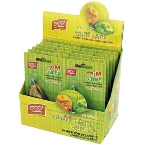 Taśma korekcyjna 8m (12szt) EASY