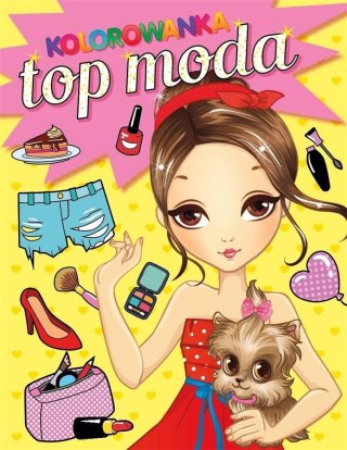Top moda Mam styl. Kolorowanka