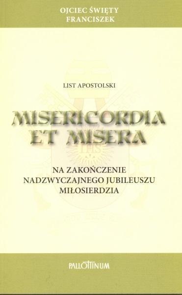 List apostolski Misericordia et Misera List apostolski Misericordia et Misera