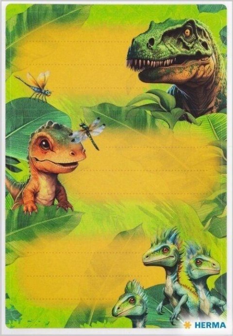 Naklejki szkolne - Dinozaury 9szt Naklejki szkolne - Dinozaury 9szt