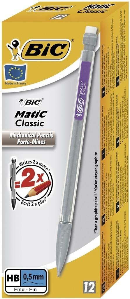 Ołówek Matic Classic (12szt) BIC Ołówek Matic Classic (12szt) BIC
