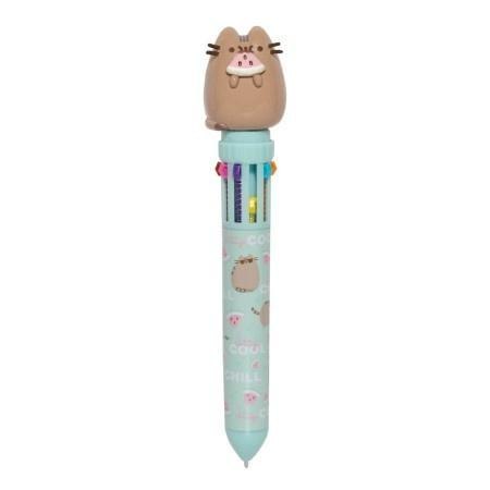 Pusheen Długopis wielokolorowy z figurką 3D Pusheen Długopis wielokolorowy z figurką 3D