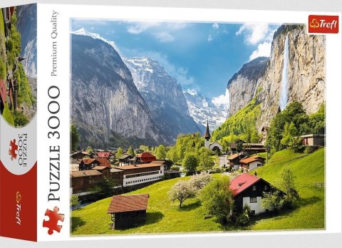 Puzzle 3000 Lauterbunnen Szwajcaria TREFL Puzzle 3000 Lauterbunnen Szwajcaria TREFL