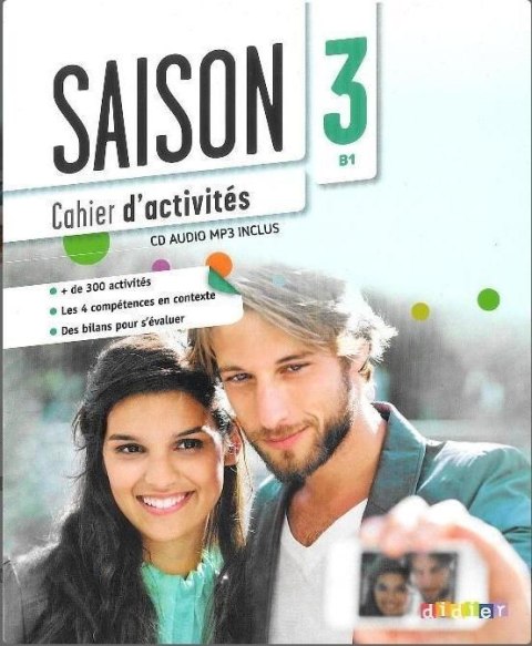 Saison 3 ćwiczenia + CD DIDIER Saison 3 ćwiczenia + CD DIDIER