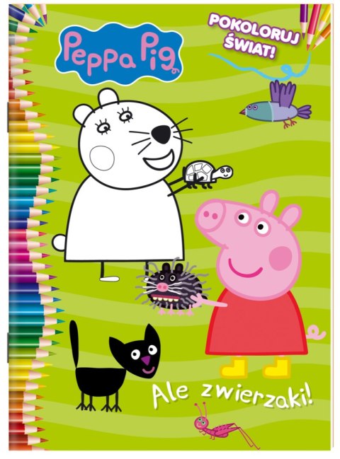 Ale zwierzaki! Świnka Peppa. Część 4. Pokoloruj świat Ale zwierzaki! Świnka Peppa. Część 4. Pokoloruj świat