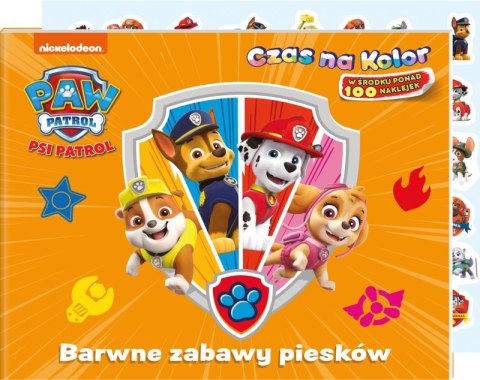 Barwne zabawy piesków. Psi Patrol. Czas na kolor Barwne zabawy piesków. Psi Patrol. Czas na kolor