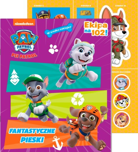 Fantastyczne pieski. Psi Patrol. Ekipa na 102 Fantastyczne pieski. Psi Patrol. Ekipa na 102