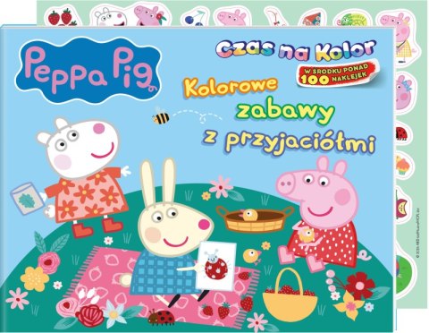 Kolorowe zabawy z przyjaciółmi. Świnka Peppa. Czas na kolor Kolorowe zabawy z przyjaciółmi. Świnka Peppa. Czas na kolor