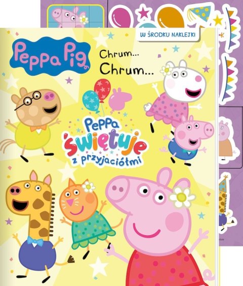 Peppa świętuje z przyjaciółmi. Świnka Peppa. Chrum... chrum Peppa świętuje z przyjaciółmi. Świnka Peppa. Chrum... chrum