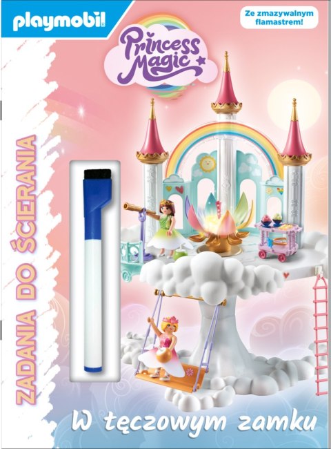 Playmobil Princess Magic. W tęczowym zamku. Zadania do ścierania Playmobil Princess Magic. W tęczowym zamku. Zadania do ścierania