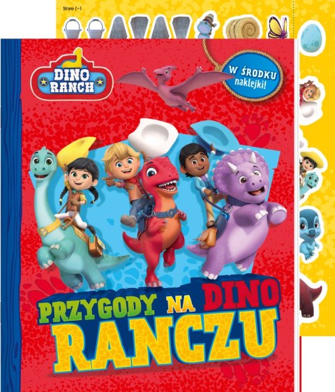 Przygody na Dino ranczo. Dino Ranch. Activity z naklejkami Przygody na Dino ranczo. Dino Ranch. Activity z naklejkami