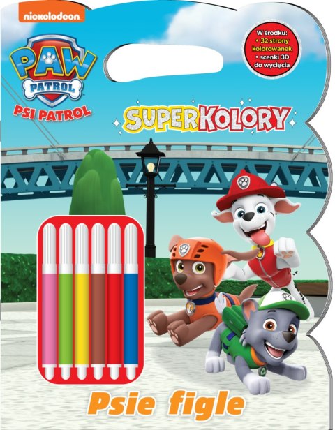 Psie figle. Psi Patrol. SuperKolory Psie figle. Psi Patrol. SuperKolory