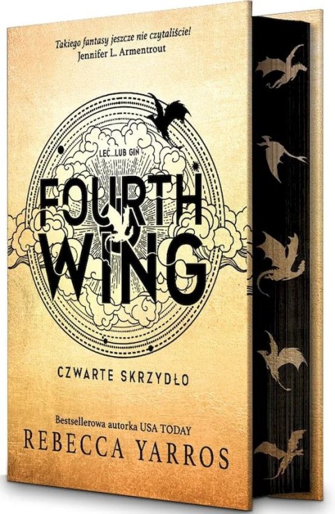 Fourth Wing. Czwarte Skrzydło (ilustrowane brzegi) Fourth Wing. Czwarte Skrzydło (ilustrowane brzegi)