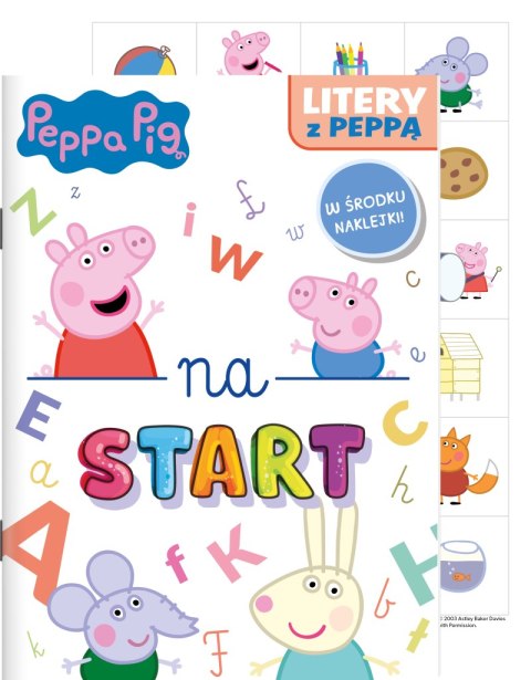 Litery z Peppą. Świnka Peppa. Na start... 6 Litery z Peppą. Świnka Peppa. Na start... 6