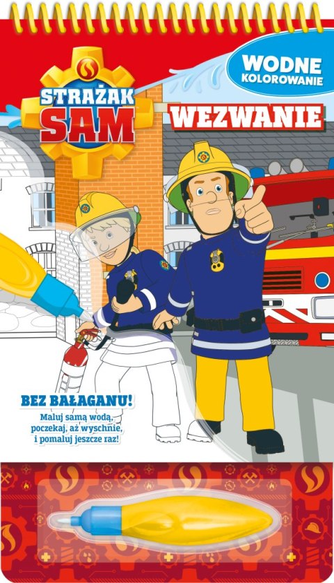 Pilne wezwanie. Strażak Sam. Wodne kolorowanie Pilne wezwanie. Strażak Sam. Wodne kolorowanie