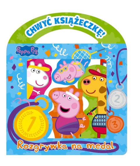 Rozrywka na medal. Świnka Peppa. Chwyć książeczkę Rozrywka na medal. Świnka Peppa. Chwyć książeczkę