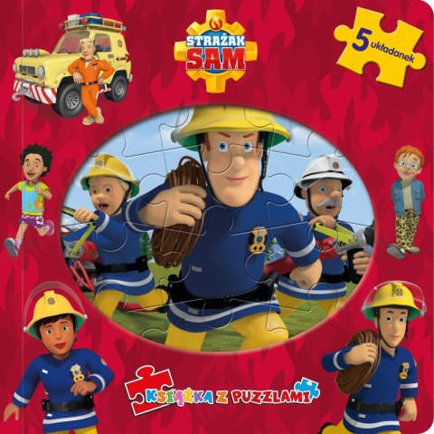 Strażak Sam. Książka z puzzlami Strażak Sam. Książka z puzzlami