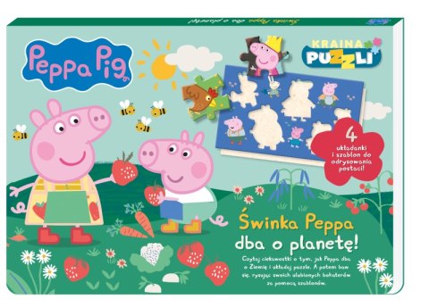 Świnka Peppa dba o planetę!. Kraina puzzli. Świnka Peppa Świnka Peppa dba o planetę!. Kraina puzzli. Świnka Peppa