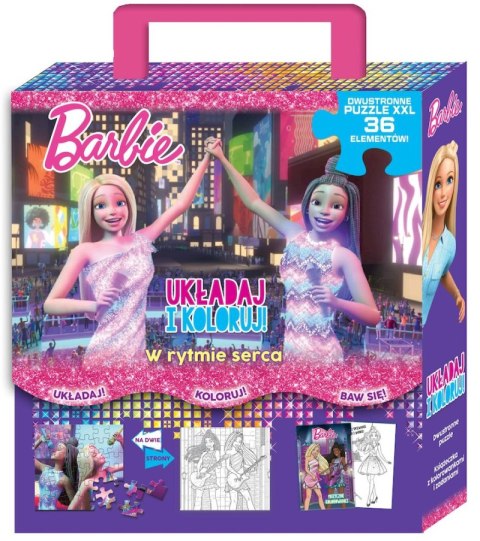 W rytmie serca. Układaj i koloruj. Barbie W rytmie serca. Układaj i koloruj. Barbie