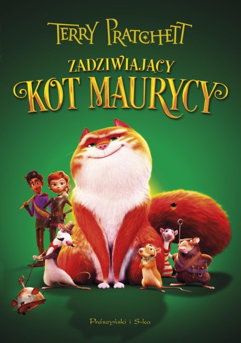 Zadziwiający kot Maurycy (okładka filmowa) Zadziwiający kot Maurycy (okładka filmowa)