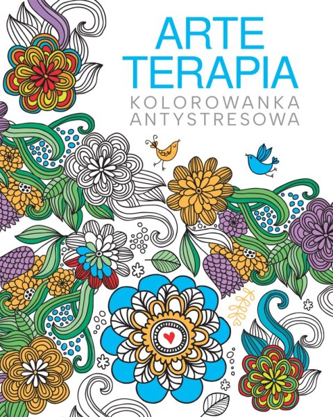 Arteterapia. Kolorowanka antystresowa Arteterapia. Kolorowanka antystresowa