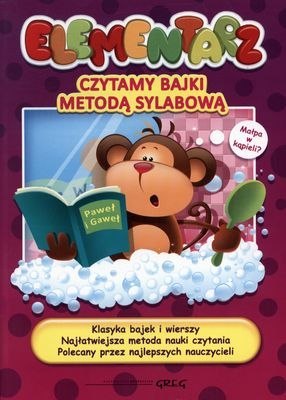 Elementarz. Czytamy bajki metodą sylabową Elementarz. Czytamy bajki metodą sylabową