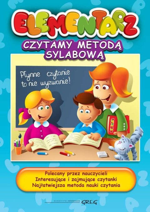 Elementarz. Czytamy metodą sylabową Elementarz. Czytamy metodą sylabową