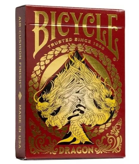 Karty do gry Bicycle Dragon Red Karty do gry Bicycle Dragon Red