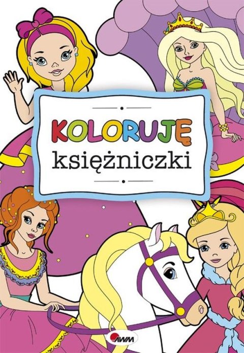 Koloruję księżniczki Koloruję księżniczki