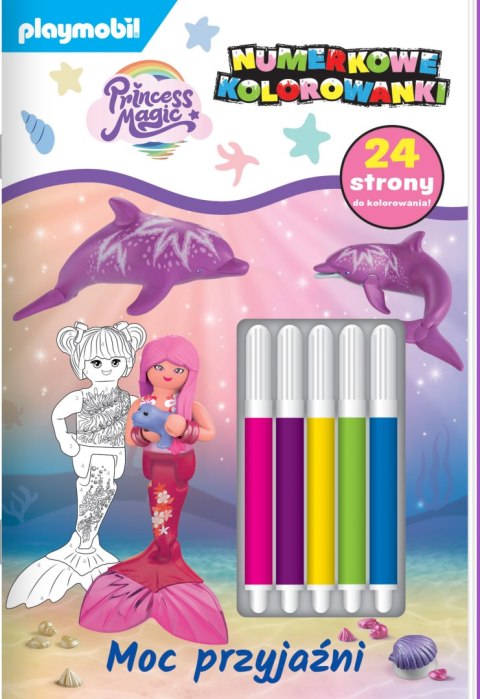 Moc przyjaźni. Princess Magic. Numerkowe kolorowanki Moc przyjaźni. Princess Magic. Numerkowe kolorowanki
