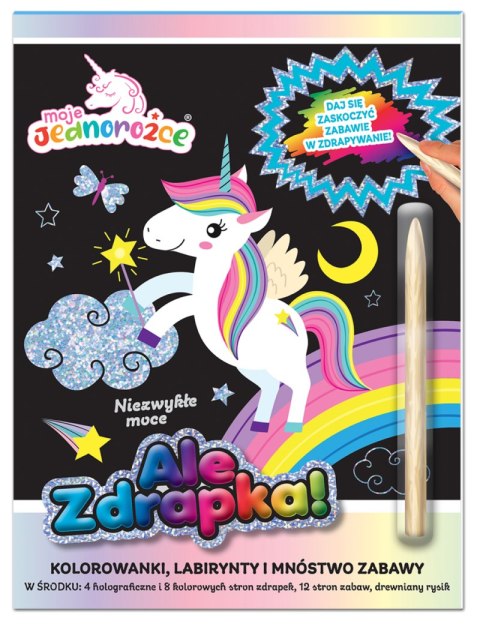 Niezwykłe moce. Moje Jednorożce. Ale zdrapka Niezwykłe moce. Moje Jednorożce. Ale zdrapka