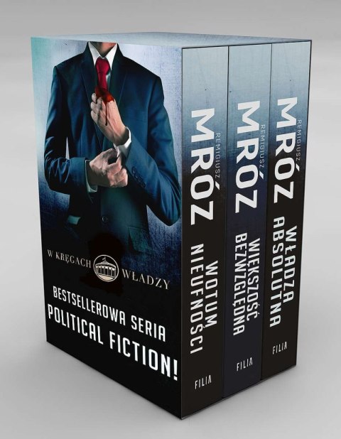 Pakiet W kręgach władzy. Wotum nieufności / Większość bezwzględna / Władza absolutna wyd. 2023 Pakiet W kręgach władzy. Wotum nieufności / Większość bezwzględna / Władza absolutna wyd. 2023