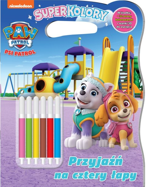 Przyjaźń na 4 łapy. Psi Patrol. Superkolory Przyjaźń na 4 łapy. Psi Patrol. Superkolory