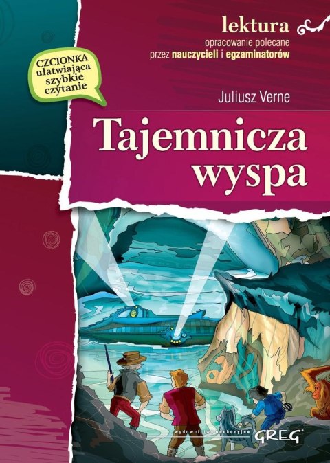 Tajemnicza wyspa. Lektura z opracowaniem Tajemnicza wyspa. Lektura z opracowaniem