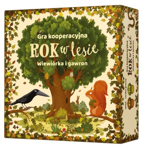 Gra Rok w lesie Wiewiórka i gawron Gra Rok w lesie Wiewiórka i gawron