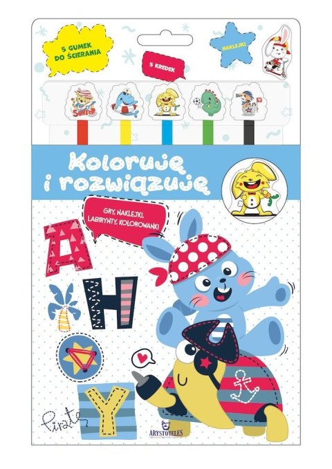 Koloruję i rozwiązuję wer. niebieska Koloruję i rozwiązuję wer. niebieska