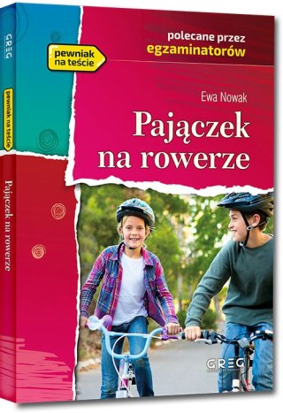 Pajączek na rowerze. Lektura z opracowaniem