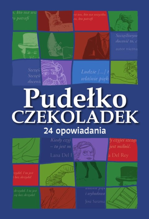 Pudełko czekoladek. 24 opowiadania. Książkowy kalendarz adwentowy Pudełko czekoladek. 24 opowiadania. Książkowy kalendarz adwentowy