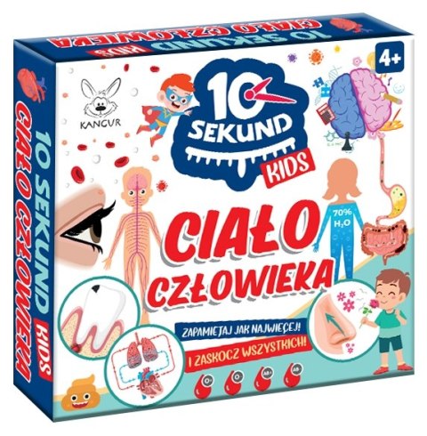 Gra 10 Sekund Kids Ciało Człowieka Gra 10 Sekund Kids Ciało Człowieka