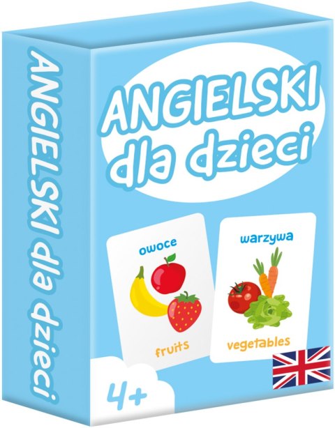 Gra Angielski dla Dzieci mini niebieskie 4+ Gra Angielski dla Dzieci mini niebieskie 4+