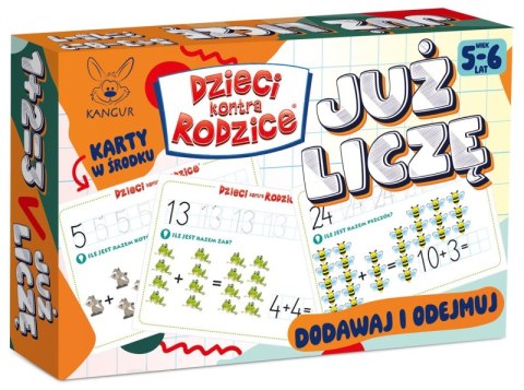 Gra Dzieci kontra Rodzice Już liczę 5-6 Gra Dzieci kontra Rodzice Już liczę 5-6