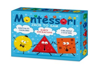 Karty edukacyjne Montessori Zrób to sam