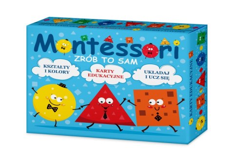 Karty edukacyjne Montessori Zrób to sam Karty edukacyjne Montessori Zrób to sam