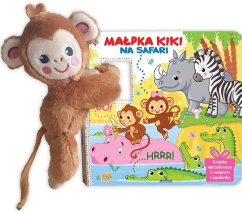 Małpka Kiki na safari Małpka Kiki na safari